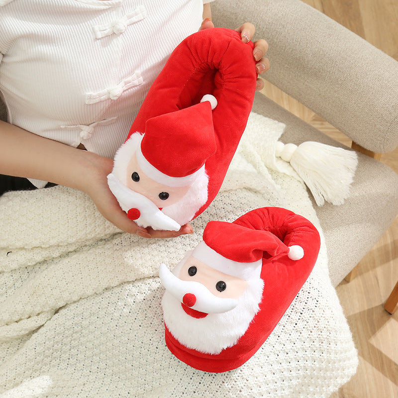 Thickened Non-slip Plush Cotton Slippers