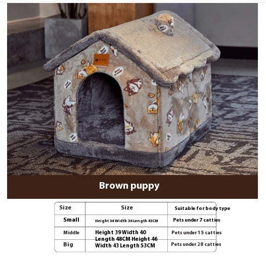 Foldable Indoor Dog House