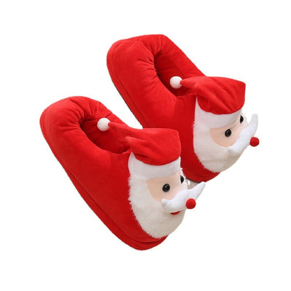 Thickened Non-slip Plush Cotton Slippers