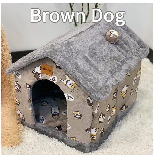 Foldable Indoor Dog House